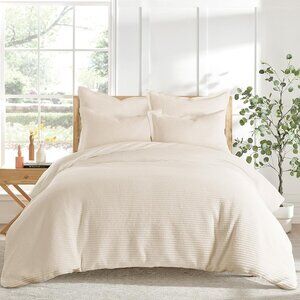 Waffle Queen Duvet Cover Set